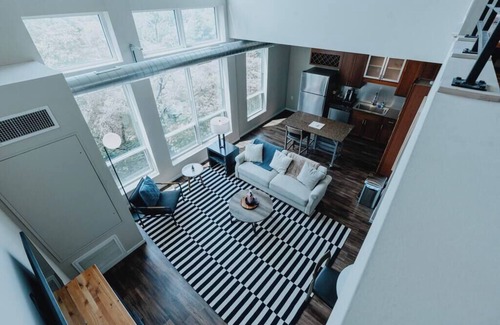 DeBaliviere Place Apartment | Forest Park Penthouse | 2 BR Loft Pool Balcony Free Parking