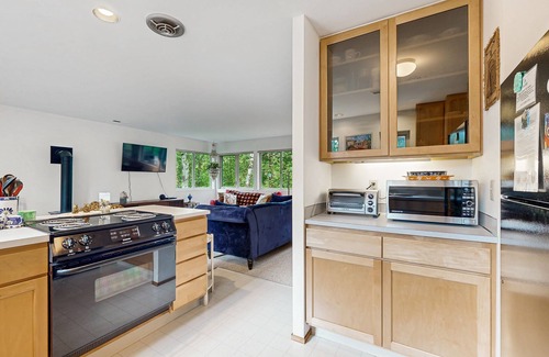 Manzanita House | Forest-view home w/fireplace, deck - Walk to the Beach & Golf Course