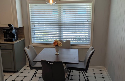 Monroe House | Forget your worries in this spacious and serene space.