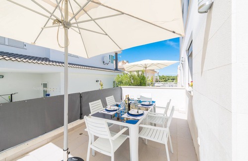 Can Picafort House | FORMENTERA 1 - Modern terraced house near the beach. Free WiFi