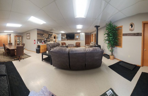 Aberdeen Cabin | Four main bedrooms with six additional optional sleeping rooms available!