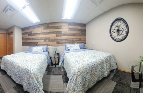 Aberdeen Cabin | Four main bedrooms with six additional optional sleeping rooms available!