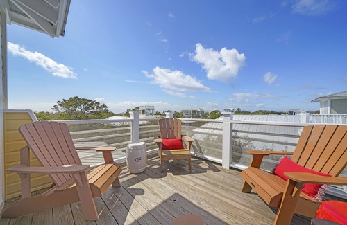 Seaside Cottage | Four Porches and Private Tower in Seaside, FL + 2 Adult Bikes!