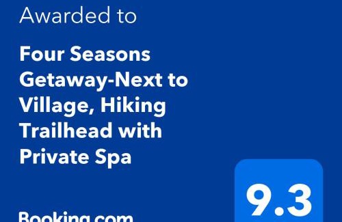 The Village House | Four Seasons Getaway-Private Hot Spa with Pine Tree Views-Walk to Village and Pineknot Trailhead-Plus King Bed!