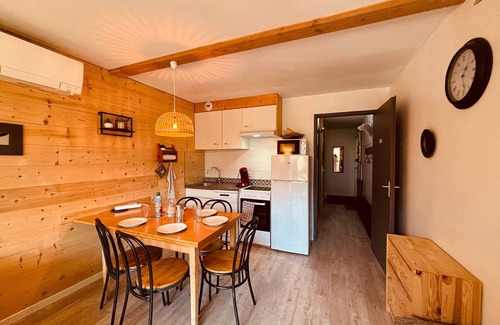 Autrans-Meaudre-en-Vercors Apartment | Renovated Alpine Apartment for 6 with Balcony, Close to Ski and Village Center in Autrans