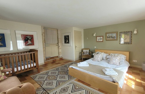 Sainte-Innocence House | The Old Barn, 4 bedrooms stone barn with pool and garden