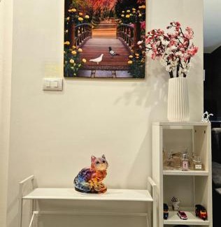 Khlong Ton Sai Apartment | Free Airport Pick Up ! 12th Floor Cozy Studio Room, 5 mins walk to IconSiam & BTS