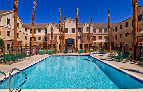 Palmdale Apartment | Free Breakfast. Outdoor Pool & Hot Tub. Near Edwards Air Force Base! Your Next Trip!