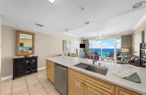 Panama City Beach Condo | FREE GOLF and TIX! Boardwalk Beachfront 603 Updated w/Heated Pool & Hot Tub!