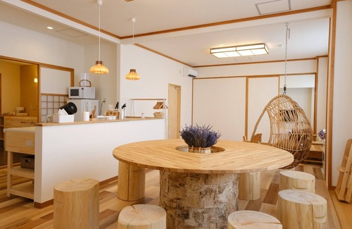 Biei Hotel | Free parking available 3000 yen for 5 or more people A whole house for rent in front of Biei Sta/Kamikawagun Hokkaidō