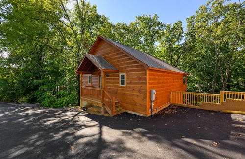 Pigeon Forge Cabin | Free Tickets | We love Dogs! Hot Tub, Pool Table, Media Room, Easy Access,