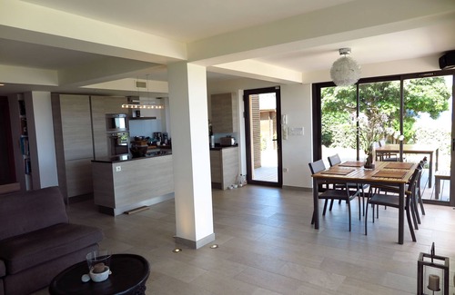 Antheor Villa | French Riviera, Magnificent ground floor villa feet in water, private sea access, 180 ° view