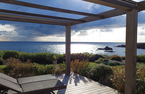 Antheor Villa | French Riviera, Magnificent ground floor villa feet in water, private sea access, 180 ° view