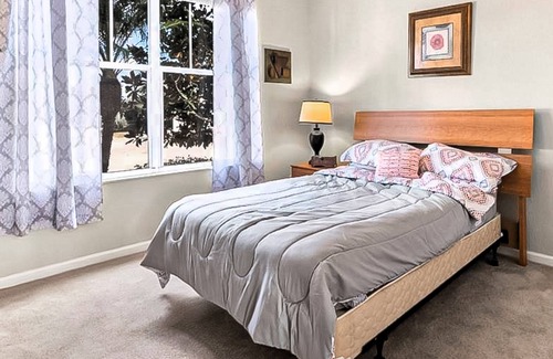 Trafalgar Village House | Freshly updated resort home with private pool, grill, soaking tubs, & smart TVs