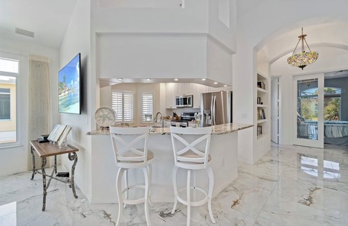 South Island Villa | Ft. Myers Beach Escape | Pool + Canal Views