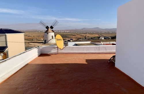 Antigua Apartment | Fuerteventura beautiful apartment view Mill and mountains.Wi-Fi, relax nature