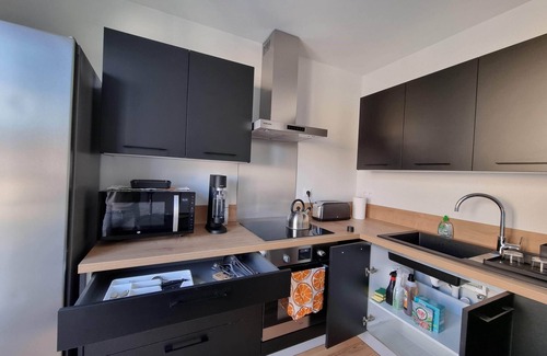 Agen Apartment | Full Appart/4 bedrooms, 4 bathrooms, Terrace, Garage, Baby Foot