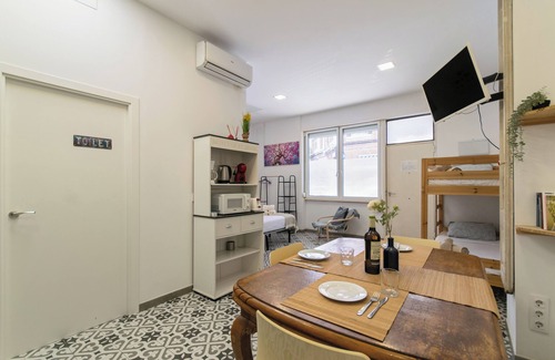 Sant Adria de Besos Apartment | Fully equipped studio, 15 minutes from downtown BCN, 8 min. walk from the beach