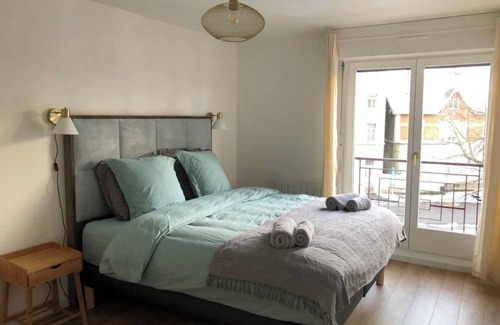 Huningue Apartment | Fully equipped apartment near Basel. Free private parking.