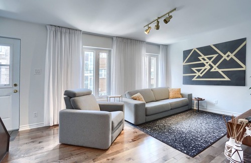 Gay Village Apartment | Fully furnished Home Downtown near Beaudry metro station with private terrace