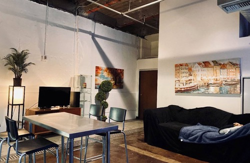 Historic Core Apartment | Fully furnished Spacious Downtown LA Loft