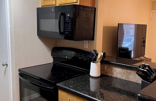 College Station Apartment | Fully furnished, 1st floor. Bus routes. Close to Texas AM campus.