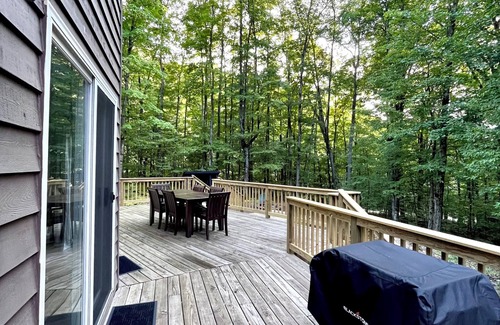 Bellaire Cottage | Fully remodeled cottage on private wooded setting, minutes from golf and skiing!