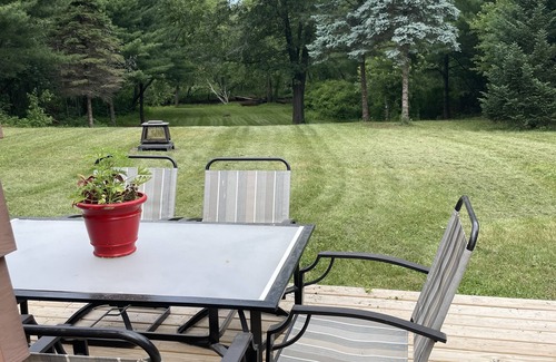 Mauston Cottage | Fully Remodeled Two-Bedroom Cabin on the River