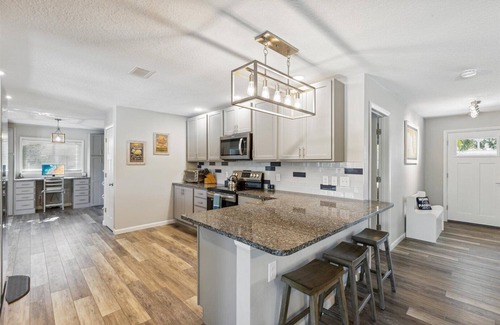 Seacoast Shores House | Fully renovated, immaculate 3 full bath, blocks from beach, private pool!