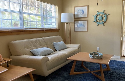 Wabasso Beach House | Fun laid back vibe! Walk to the beach and play pool. Great for pets!