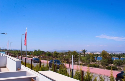 Los Balcones House | Furnished apt with big terrace overlooking famous pink lake in Los Balcones