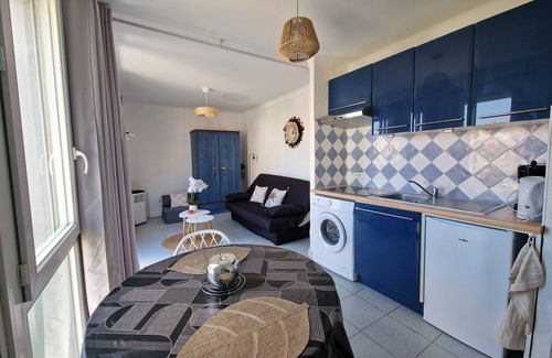 La Jetee Apartment | Furnished studio very well located 100m from the beach in Canet