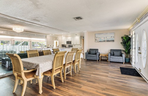 Whitney Beach House | Furnished Sunroom w/TV! Canal-Front Bradenton Gem