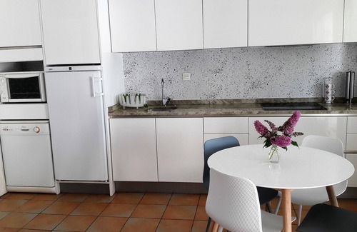 Behobie Apartment | Furnished T2, on the corniche facing the sea, between St Jean de Luz and Hendaye