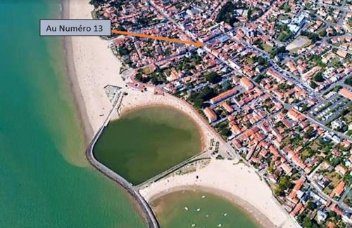La Bernerie-en-Retz Apartment | Gîte Au numéro 13 à 50m de la mer