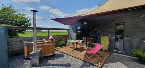 Massy House | Gîte avec bain nordique dans la campagne brayonne pour 2 personnes