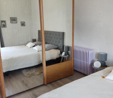 Tournus Apartment | Gîte Chanay 80 m2 Tournus 2 chambres