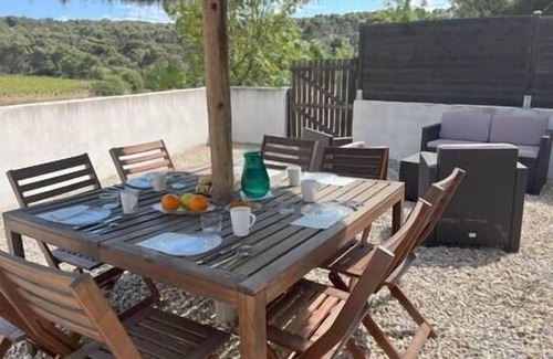 Gruissan House | Gîte de 6 personnes, au cœur d'un domaine viticole