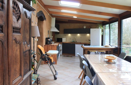 Paimpont House | Gîte de Barenton 8 sleeps + Nordic bath/SPA