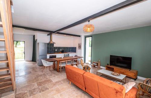 Gaillac House | Gîte des Roussèles - Climatisation, Spa, jardin