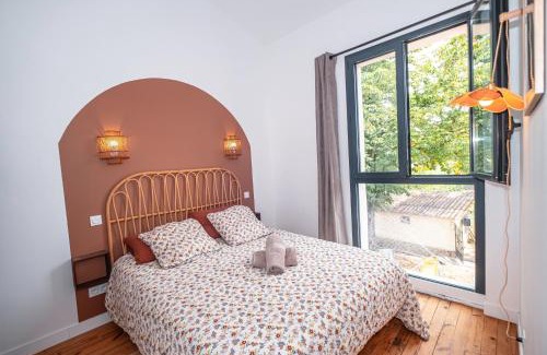 Gaillac House | Gîte des Roussèles - Climatisation, Spa, jardin