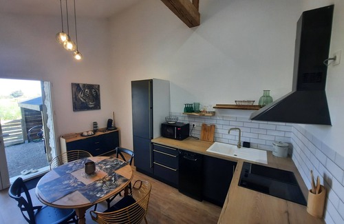 Notre-Dame-de-Monts House | Gîte Grange le Kulmino spa Sauna Privatif Intérieur