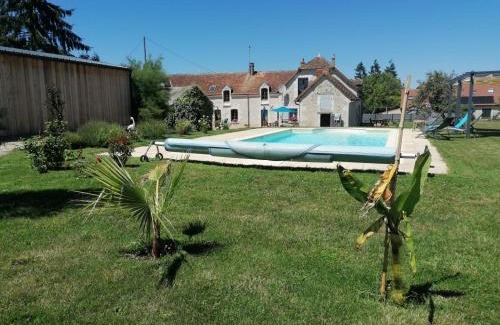 Villeloin-Coulange House | Gîte Hibou avec piscine 4-6 personnes
