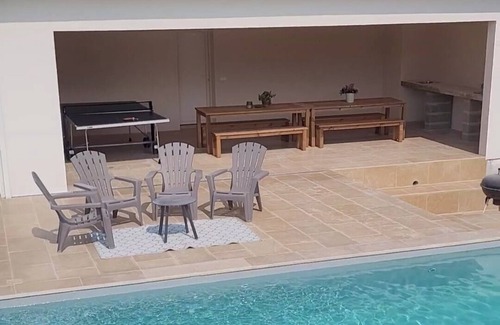 Roumagne Villa | Gîte Le Pinqua