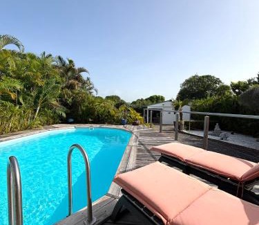 Campeche House | Gîte Mabouya - Hamak, Piscine, Jardin