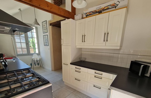 Vernou-sur-Brenne House | Gîte Mignonerie château de Jallanges for 18 pers & private pool (12x2.5m)