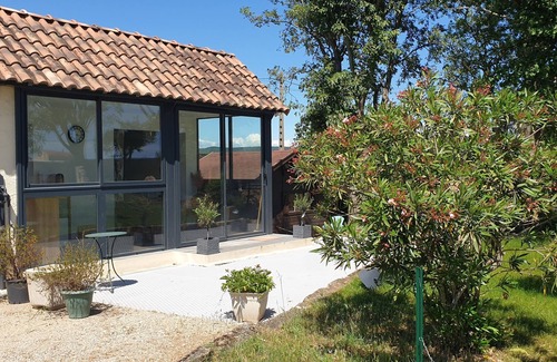 Piolenc Ski Chalet | Gîte Spa, piscine, Tennis - 2 people - Les Garrigues de l'Oluké -