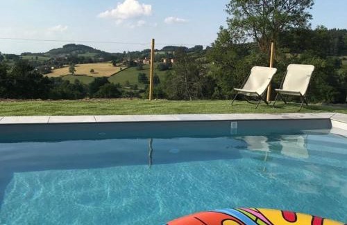 Belmont-de-la-Loire House | Gîtes au calme avec piscine et animaux admis, jusqu'à 13 personnes - FR-1-496-140