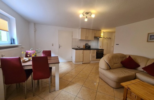 Alt Gaarz Apartment | G2(1) Haffblick 4-room apartment (100m², 6 pers.) on the upper floor - G2: Apartments and