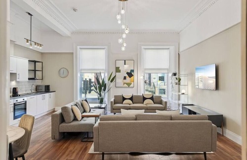 City Centre Glasgow Apartment | (G5) Grand 1 bed Blythswood Apartment